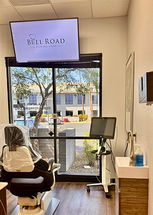 Dental exam room