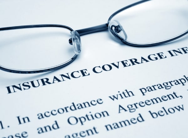 Dental insurance forms used to determine coverage for dental treatment plan