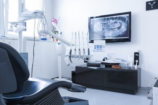 Dental office treatment room