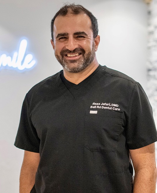 Phoenix Arizona dentist Reza Jafari D M D