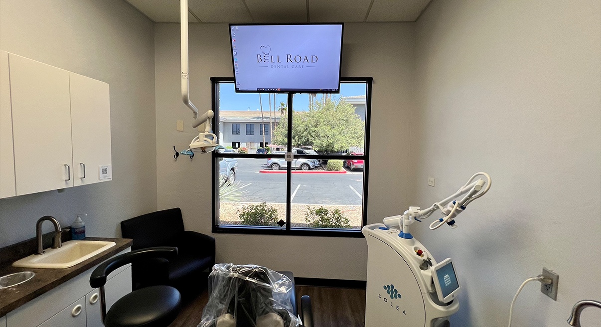 Dental office treatment room