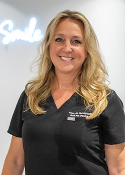 Dental hygienist AmyJo