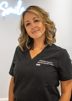 Receptionist Suzanne